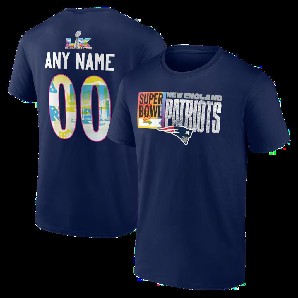 Men 2026 NFL New England Patriots T-shirt blue 012